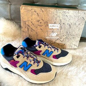 Levi’s | New Balance Special Edition Footwear Collaboration W9.5 M8 580 Sneakers